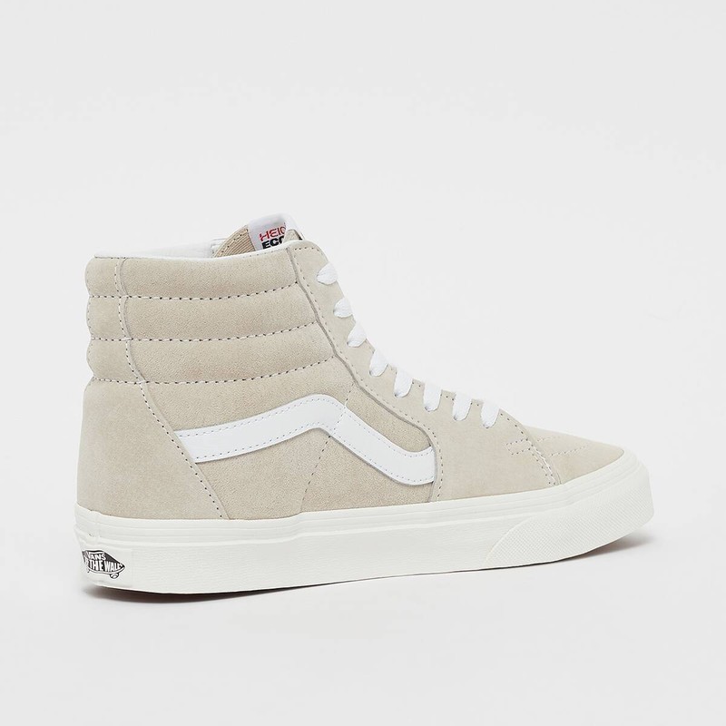 Vans SK8-HI couro sandshell bege