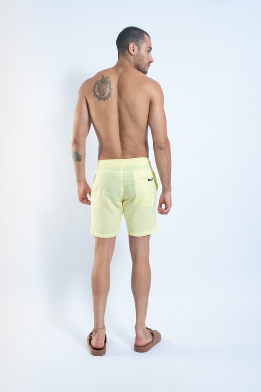 short linho KB verde