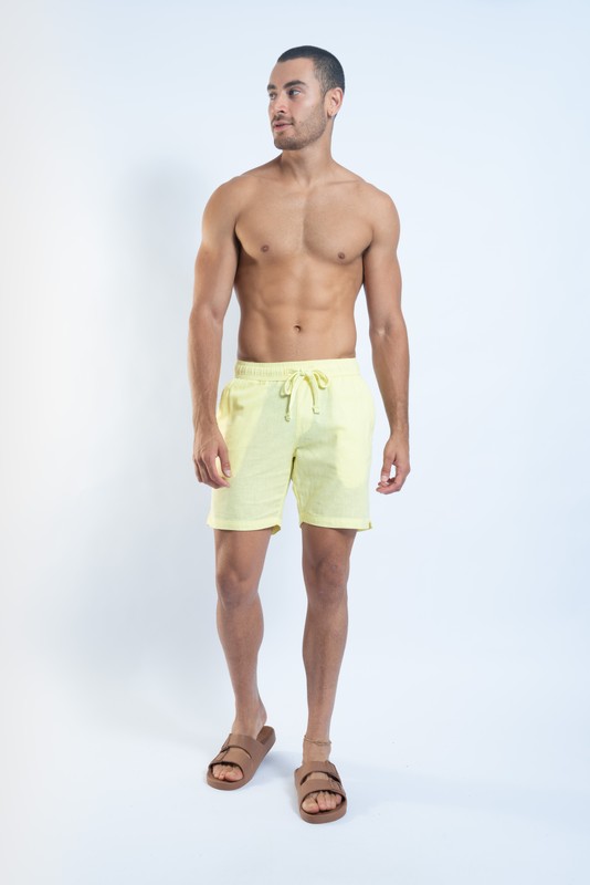 short linho KB verde