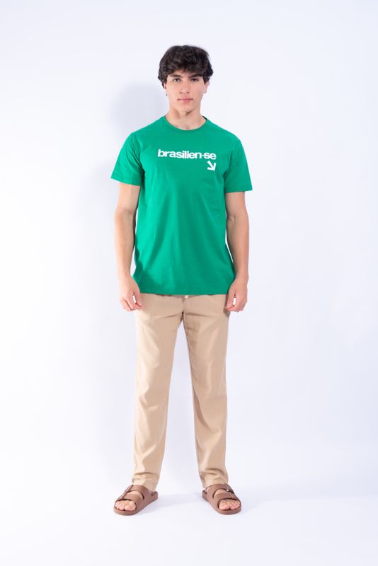camiseta brasilien-se seta verde
