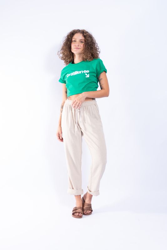 camiseta brasilien-se seta verde
