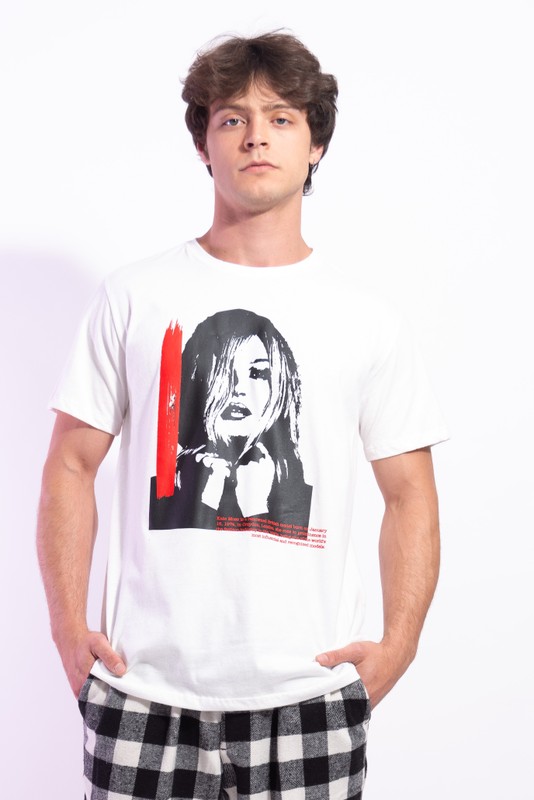 camiseta kate moss off