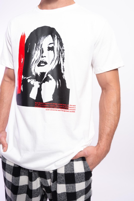 camiseta kate moss off