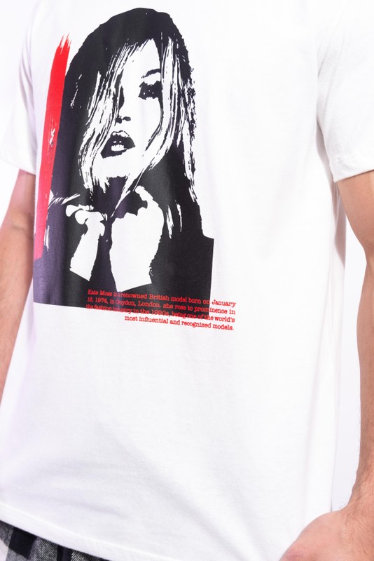 camiseta kate moss off