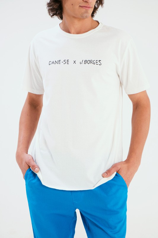 camiseta d! x J. Borges