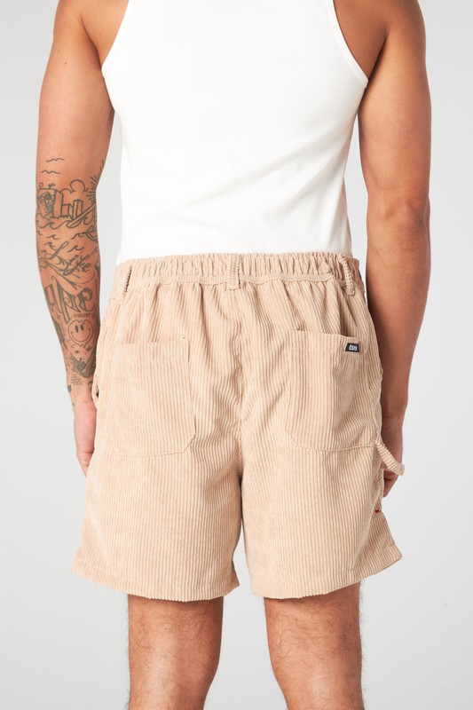 short veludo areia