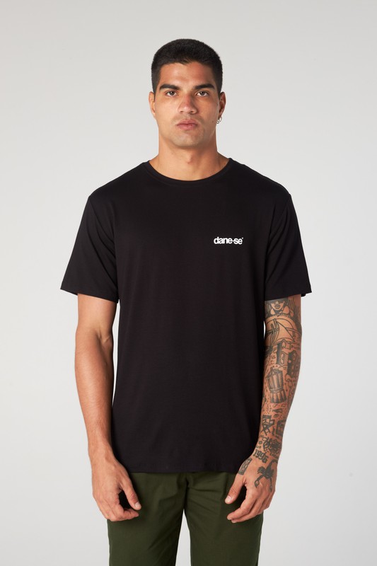 camiseta mini dane-se comfy preto