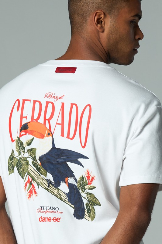 camiseta regular tucano cerrado off