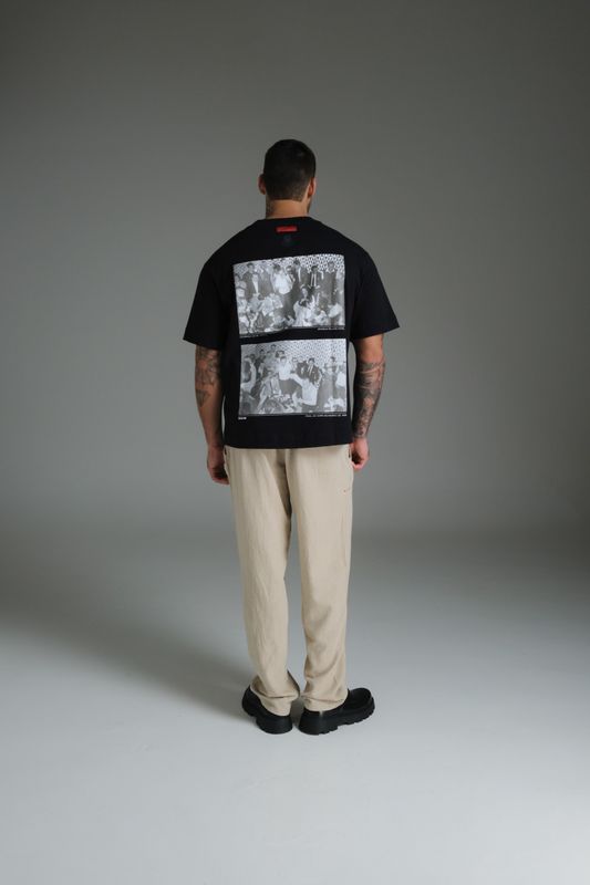 camiseta over Copa do Mundo preto