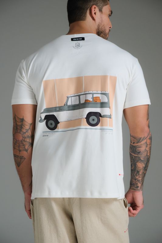 camiseta regular rural 1958 off