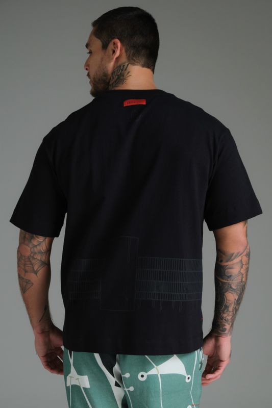 camiseta over fachada bsb palace preto