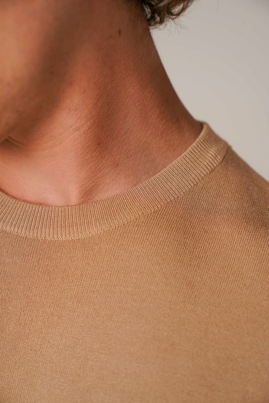 camiseta tricot egipcio natural