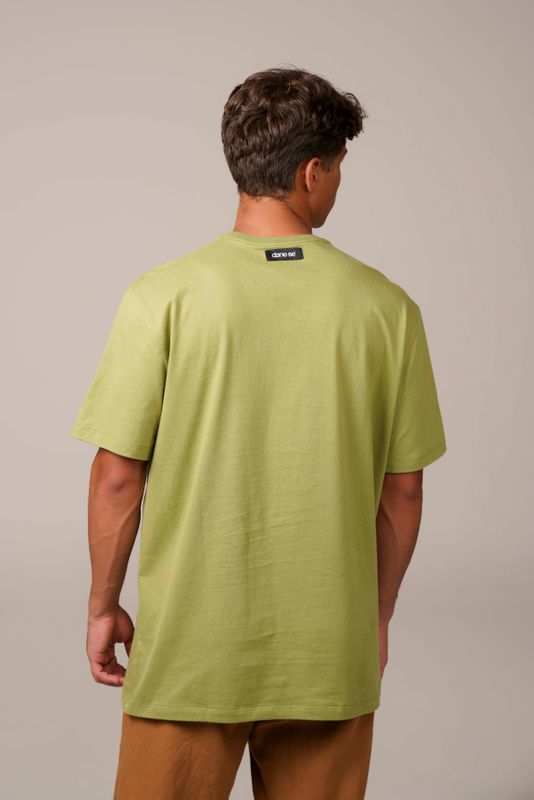 camiseta dane-se traço musgo