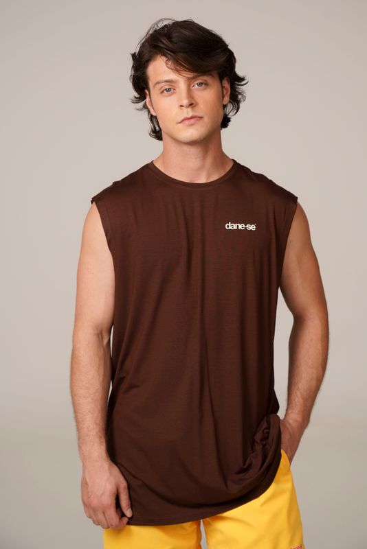 regata regular comfy mini dane-se marrom