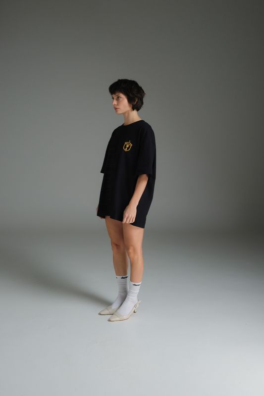 camiseta over Copa do Mundo preto
