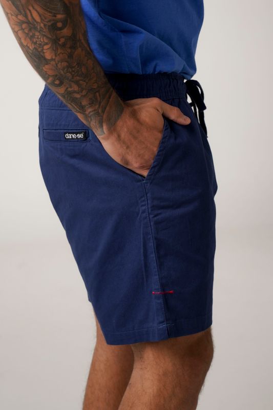 short sarja marinho