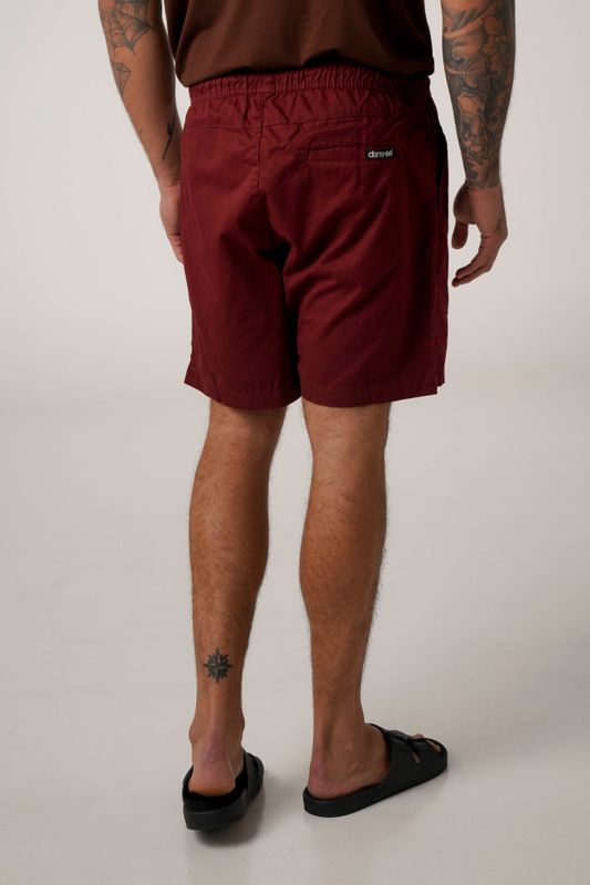 short sarja bordô