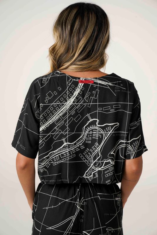 cropped viscose plano bsb preto