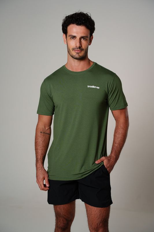 camiseta comfy mini brasilien-se musgo