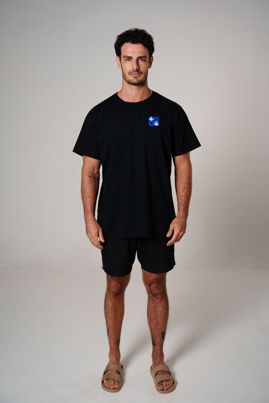 camiseta igrejinha painel back preto