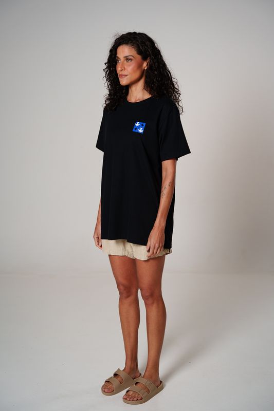 camiseta igrejinha painel back preto