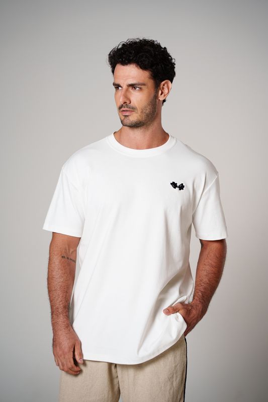 camiseta regular parque da cidade bordado off