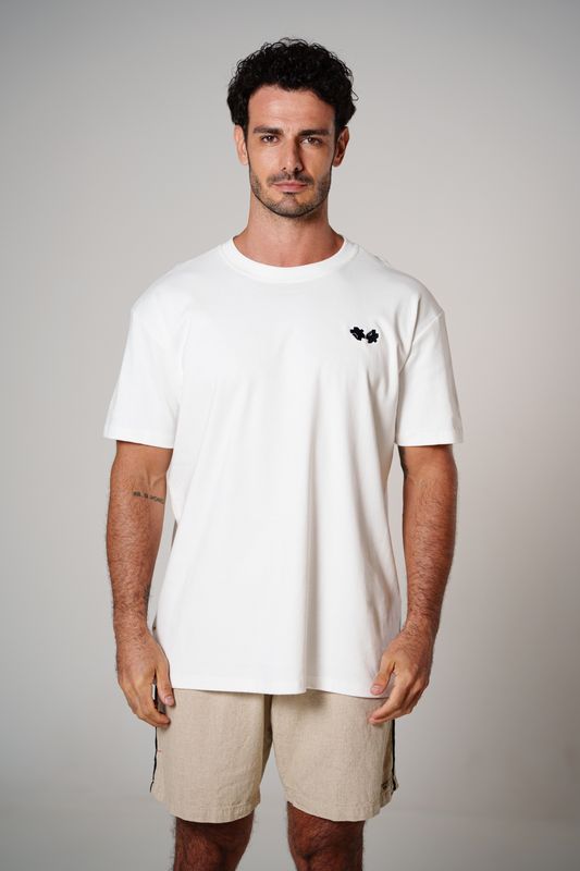 camiseta regular parque da cidade bordado off