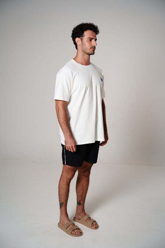 camiseta regular igrejinha bordado off