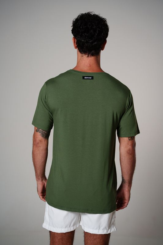 camiseta comfy pare respire musgo
