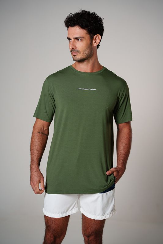 camiseta comfy pare respire musgo