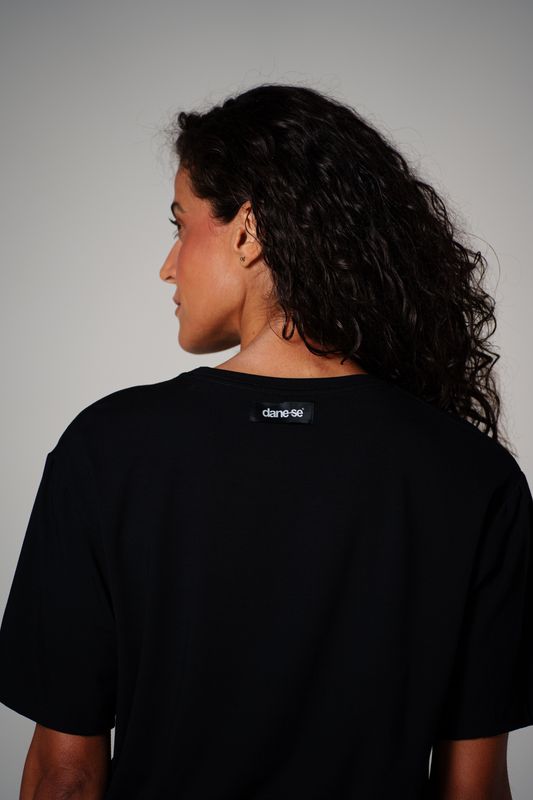 camiseta comfy mini brasilien-se preto