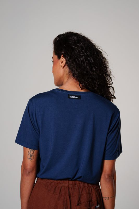 camiseta comfy mini brasilien-se marinho