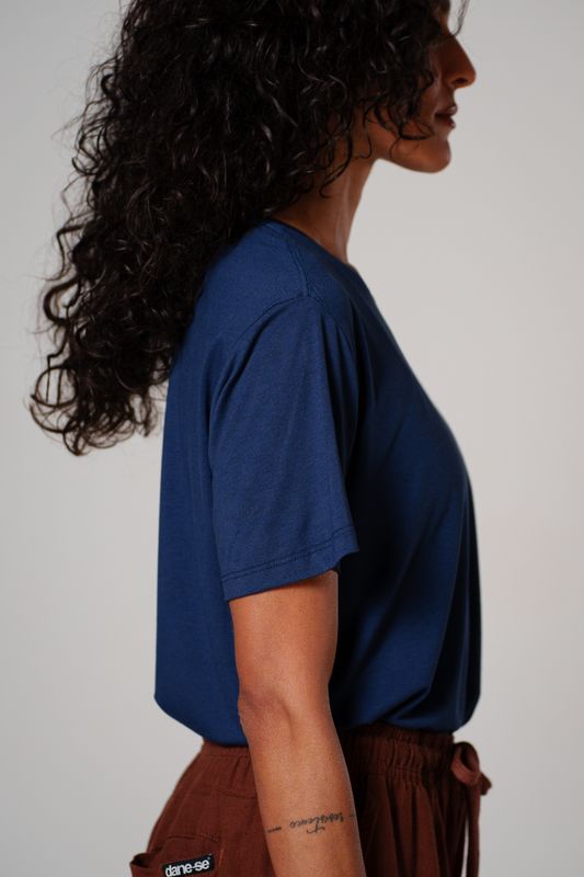 camiseta comfy mini brasilien-se marinho