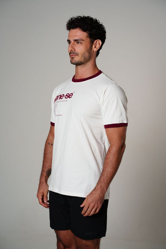 camiseta bicolor dane-se store gola bordo off