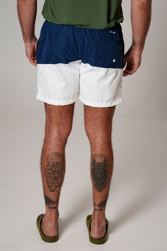 swimshort recorte ocean azul