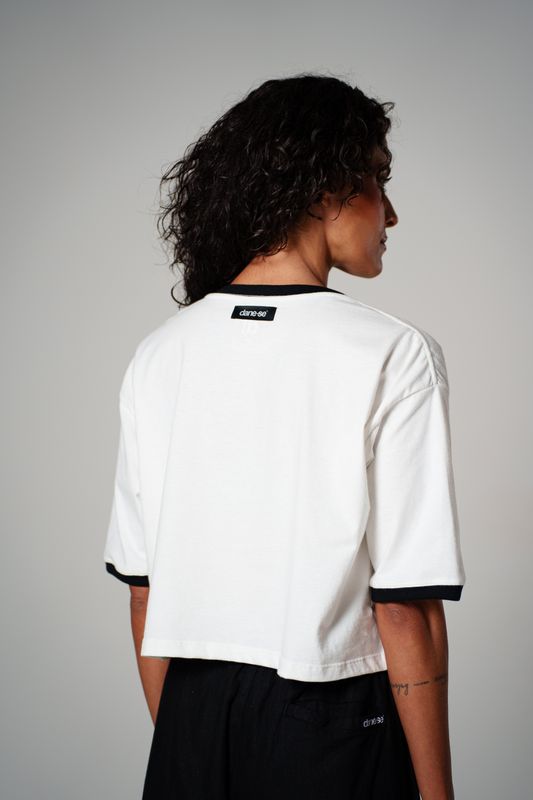 cropped bicolor dane-se est off