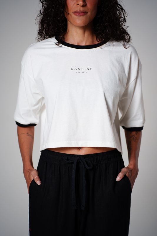 cropped bicolor dane-se est off