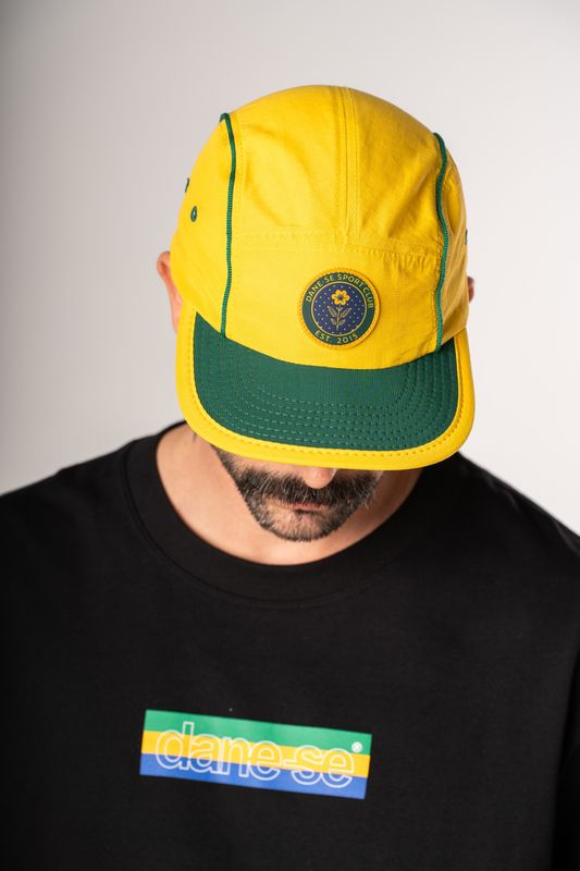 bone five panel dane-se copa amarelo