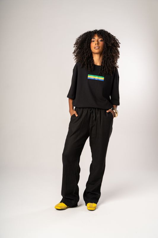 camiseta overboxy dane-se copa br26 preto