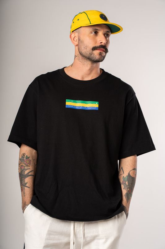 camiseta overboxy dane-se copa br26 preto