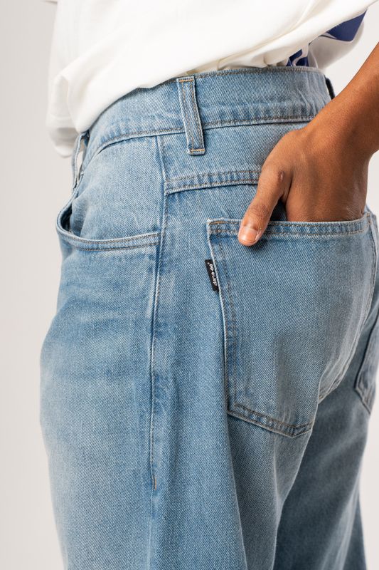 calça jeans dane-se stone wash
