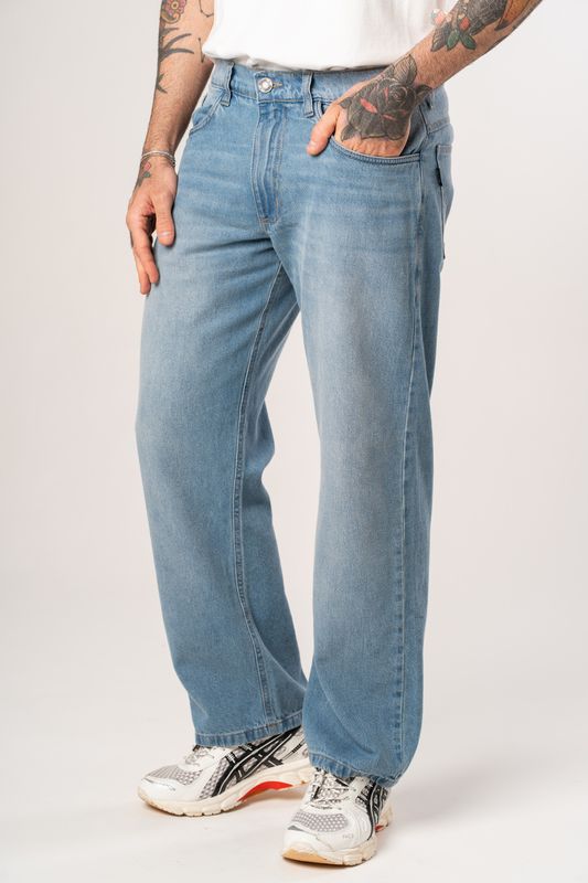 calça jeans dane-se stone wash