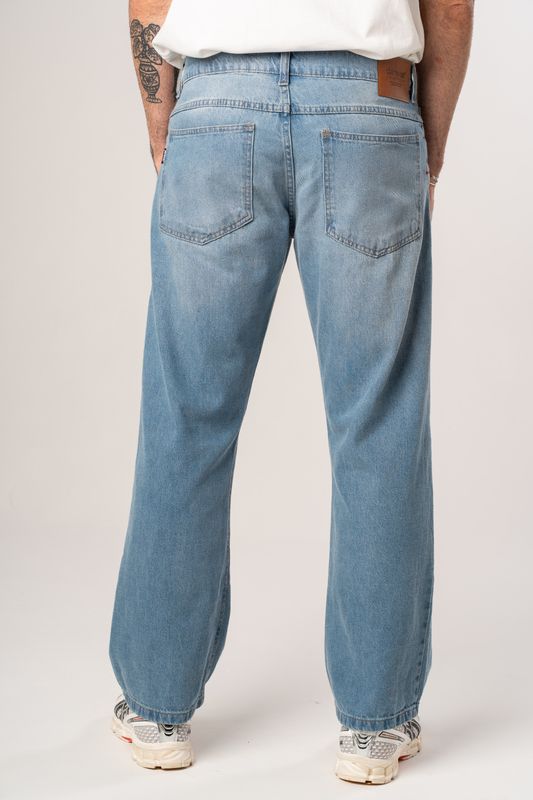 calça jeans dane-se stone wash