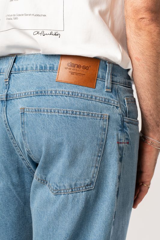 calça jeans dane-se delave claro