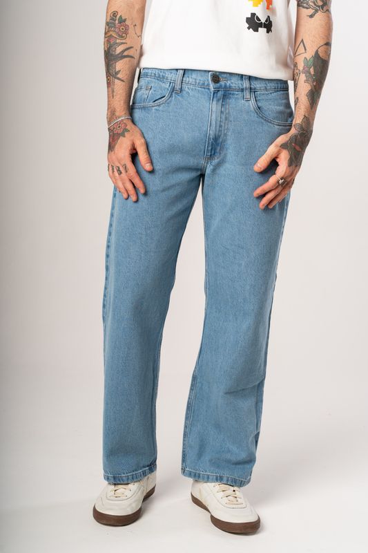 calça jeans dane-se delave claro