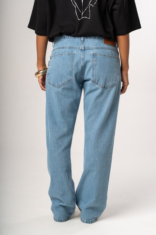 calça jeans dane-se delave claro