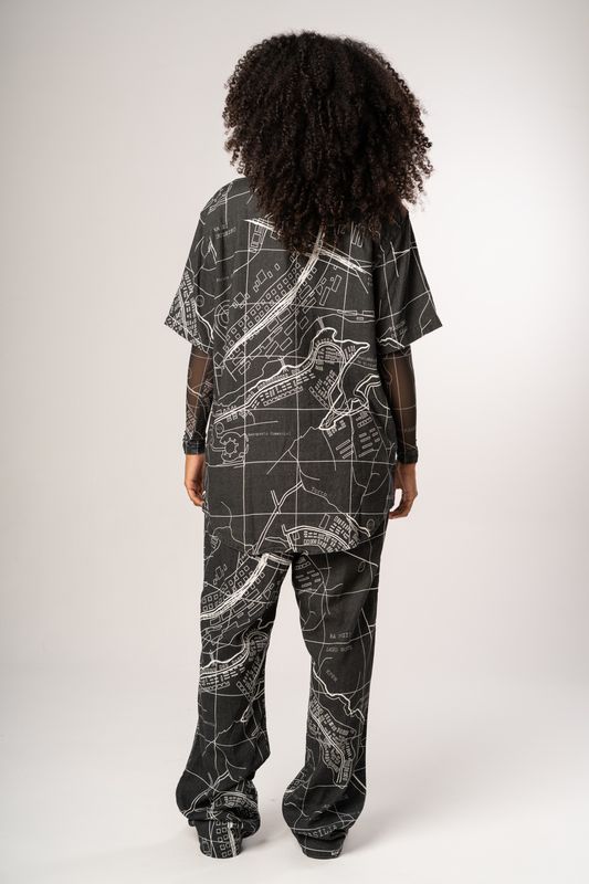 camisa linho plano bsb p&b