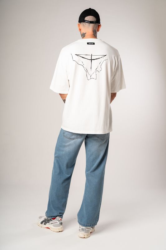 camiseta overboxy plano piloto ii off