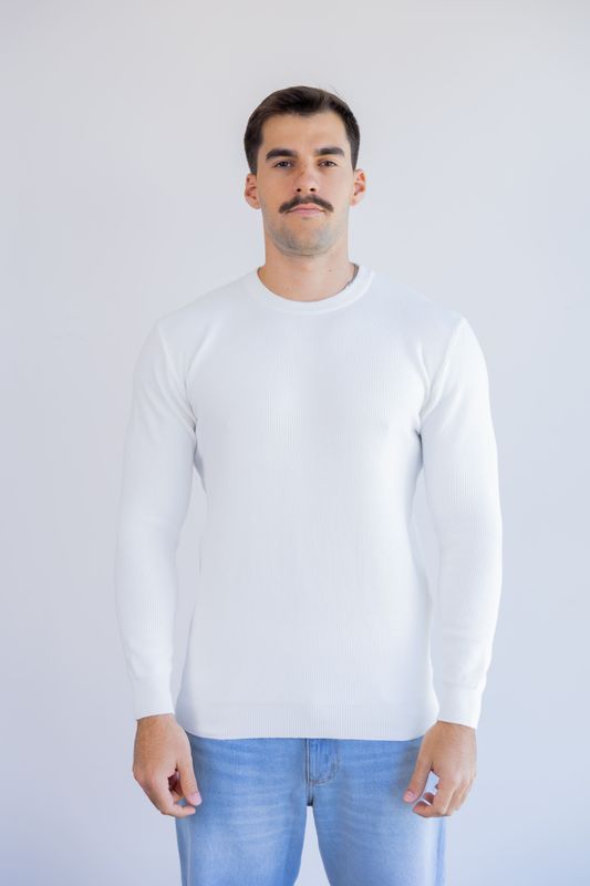 sueter tricot egipcio off