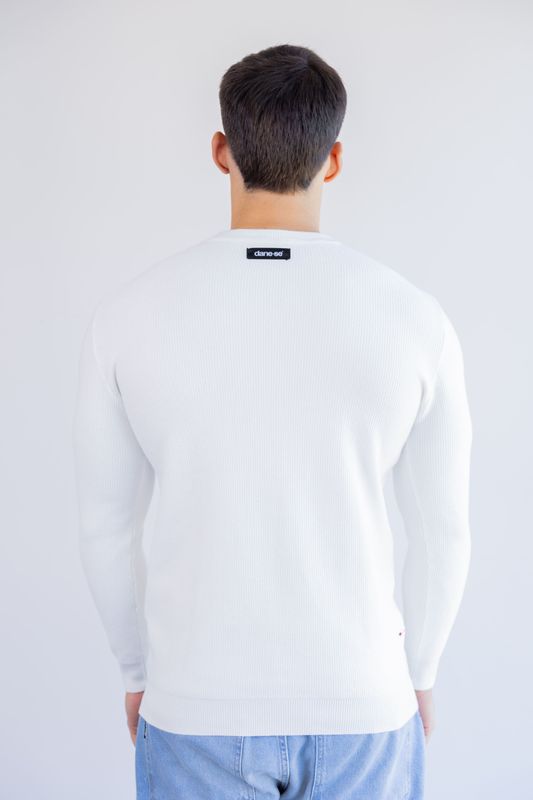 sueter tricot egipcio off